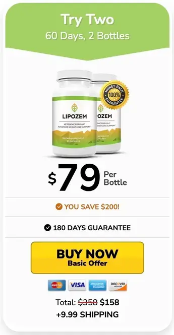 Lipozem - Single Bottle Offer